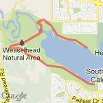 Thought it was a 10k route map