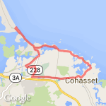 cohasset/nantasket route map
