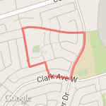 2km Recovery Route route map