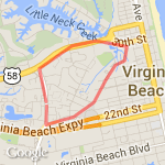 Close to home route map