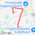 4km O&B New Westminister route map