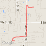 Tambark Park route map