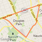 Double Hill route map