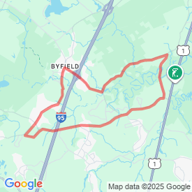 Main and gov - 16.43 Km route in Newburyport