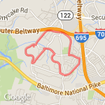 Floppy Hat route map