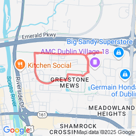 Run My Route - Running Map 2 mile Hampton Inn Tuller Loop