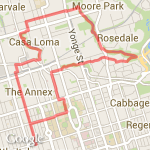 Summer Route v2 route map