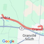 TJ Evans Trail route map