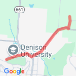 Memorial Day Run route map