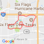 Arlington parks run route map