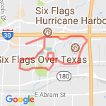 Arlington parks run route map