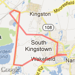 Tuckertown Route route map