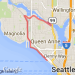 Fremont to OSP route map