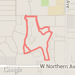 Paced Myself and Got 3 route map