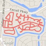 5.8/9k run route map