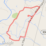  7mile park loop route map