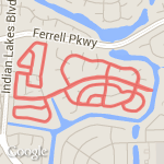 4.73 miles or 7.8k route map