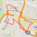 Failure to Park route map