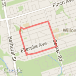 Quick block lap route map