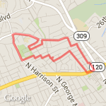 3.39 - Local route map