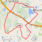 1 hr ride hill route map