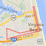 Makin Up for Yesterday route map