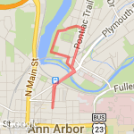2 mile kerrytown run route map