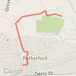 The sorta 4 miles. route map