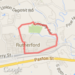 4 miles of DOOM route map