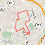 5 mile Wednesday Route route map