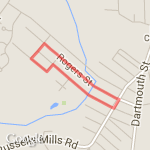 1 mile loop route map