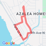 AF and back route map