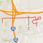 4 miles (To Kennedy) route map