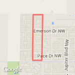 Speed training route map