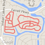 4.16 MILES route map