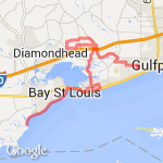 70 miler part 1 route map