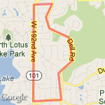 Valley View Loop - 3.13 route map