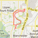 mom and dad's house route map