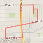 Archer 4 miler route map