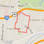 neighborhood loop route map