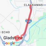 Jared's 10k route map