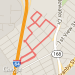 Midnight Route route map