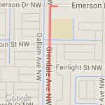 Interval Training route map