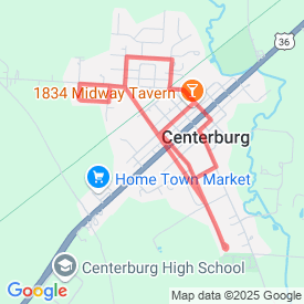 Run My Route - Running Map in town route 1