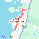 old silver beach route map