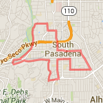 8 mile south pas route map