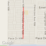 Interval training. route map