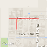 Tempo Training route map