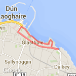 Dalkey Dun Laoghaire route map
