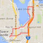 Eastlake-Lakeview route map